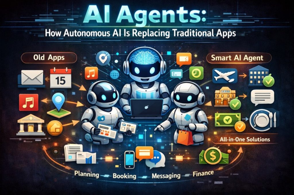 AI Agents: How Autonomous AI Is Replacing Traditional Apps